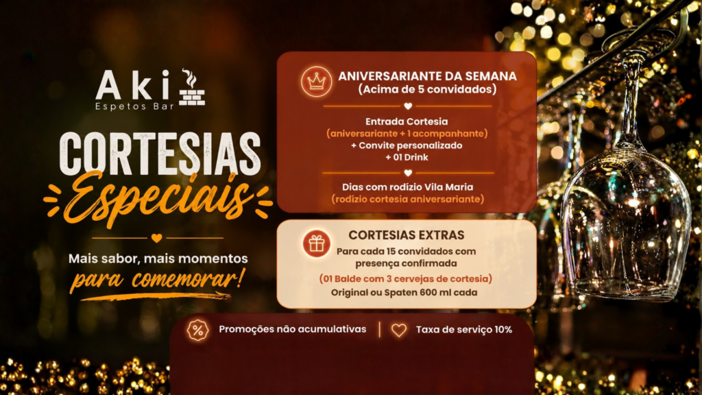 brinde aniversário