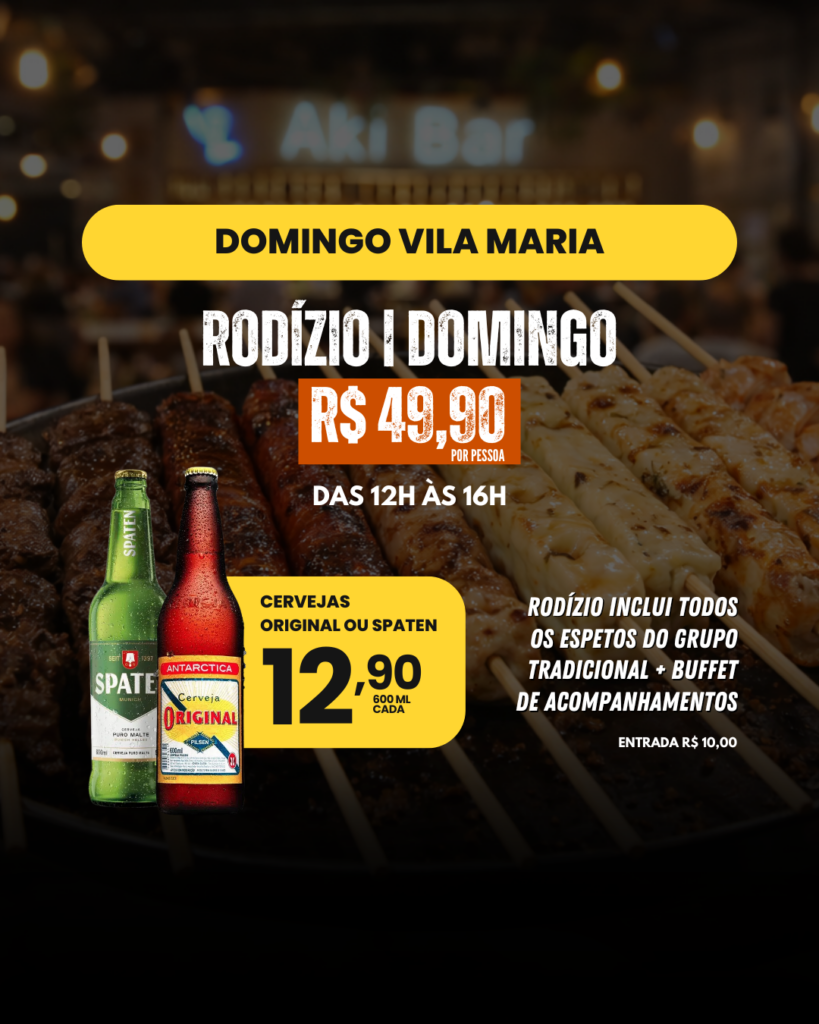 Promoções de Domingo