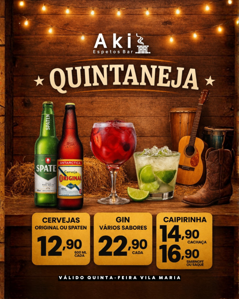 Promoção de Quinta-feira