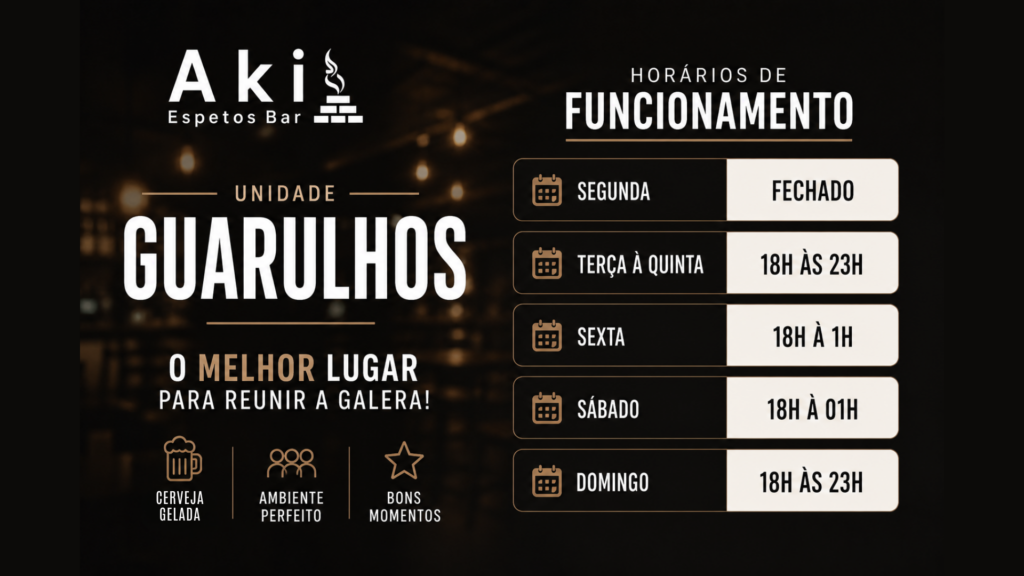 HORÁRIO GUARULHOS